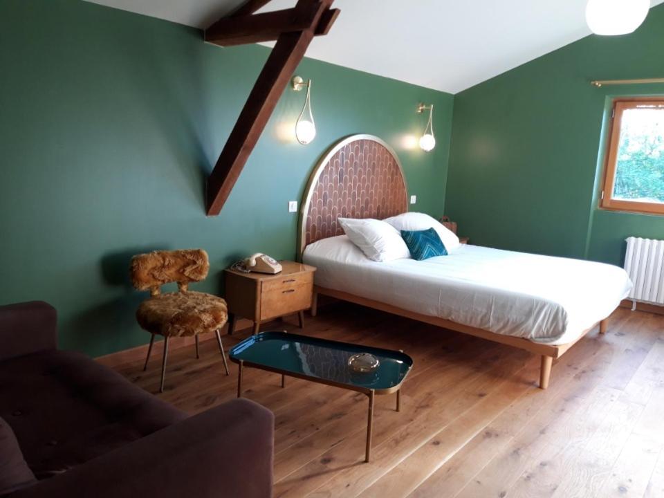 O Trois Puits Hotell Laburgade Rum bild